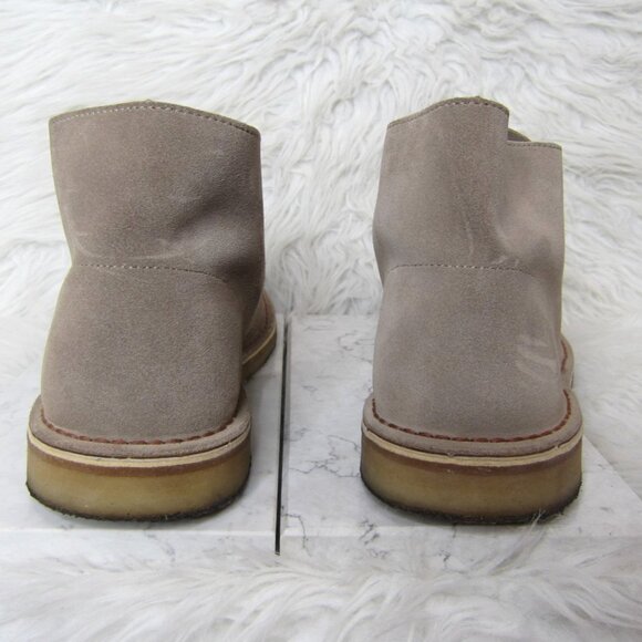 Clark’s Men’s Desert Suede Lace-Up Boots, Beige, Men's Size 12 M EUC - Picture 5 of 8